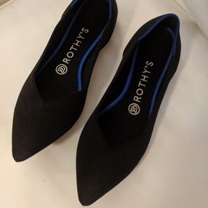 Rothy's Pointed Black - Great Condition!
